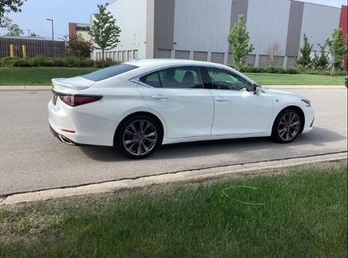 Ultra White 2020 Lexus ES 350 F Sport