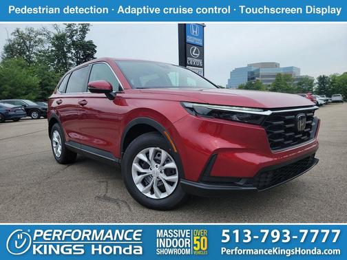 Radiant Red Metallic 2026 Honda CR-V LX AWD