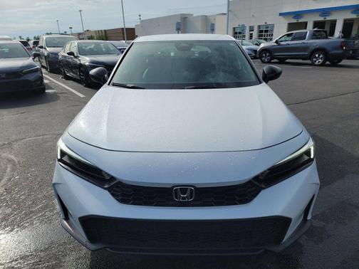 Platinum White 2026 Honda Civic Sport