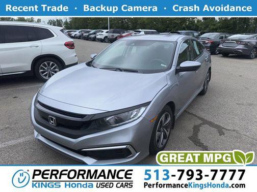 Lunar Silver Metallic 2020 Honda Civic LX