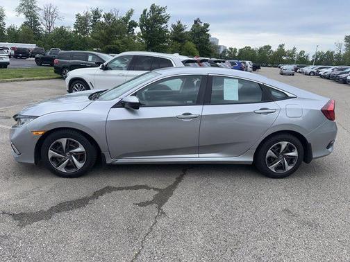 Lunar Silver Metallic 2020 Honda Civic LX