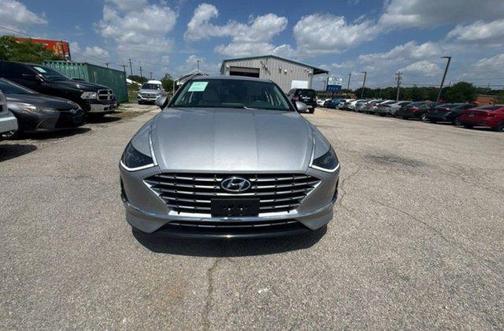 Curated Silver 2023 Hyundai SONATA Hybrid SE