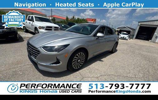 Curated Silver 2023 Hyundai SONATA Hybrid SE