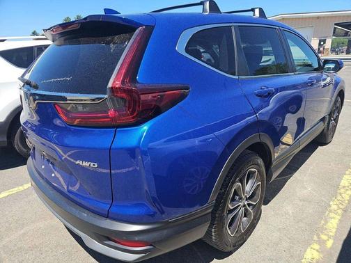 Blue 2020 Honda CR-V AWD EX