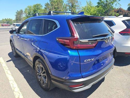 Blue 2020 Honda CR-V AWD EX