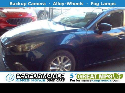 Deep Crystal Blue Mica 2015 Mazda Mazda3 i Touring
