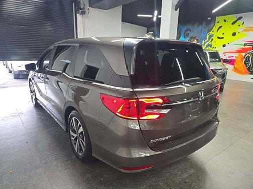 Gray 2021 Honda Odyssey Touring