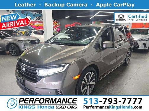 Gray 2021 Honda Odyssey Touring