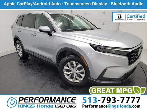 Gray 2026 Honda CR-V LX AWD
