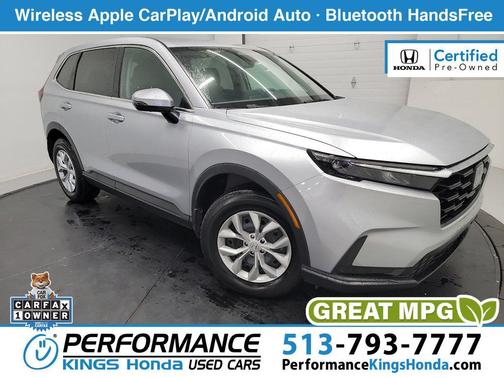 Gray 2026 Honda CR-V LX AWD