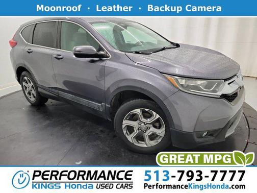 Gray 2019 Honda CR-V EX-L