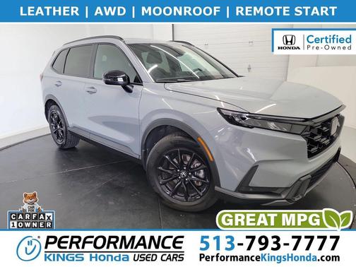 Urban Gray Pearl 2026 Honda CR-V Hybrid Sport-L AWD