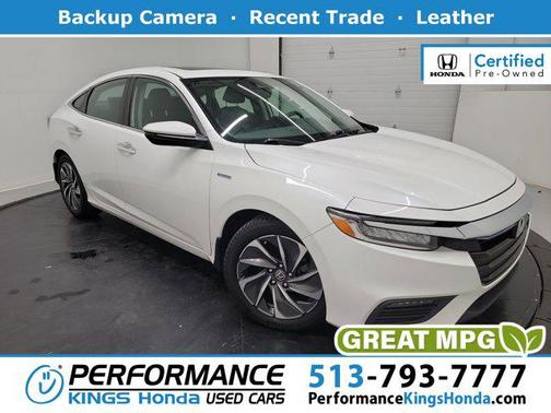 Platinum White Pearl 2021 Honda Insight Touring