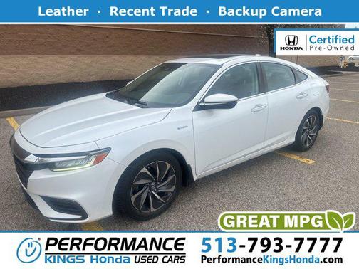 Platinum White Pearl 2021 Honda Insight Touring