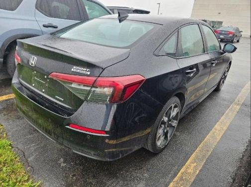 Crystal Black Pearl 2025 Honda Civic Hybrid Sport Touring