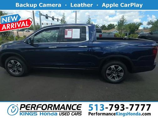 Obsidian Blue Pearl 2018 Honda Ridgeline RTL-E