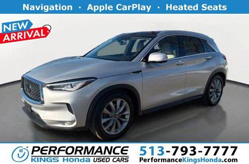 Liquid Platinum 2020 INFINITI QX50 ESSENTIAL AWD