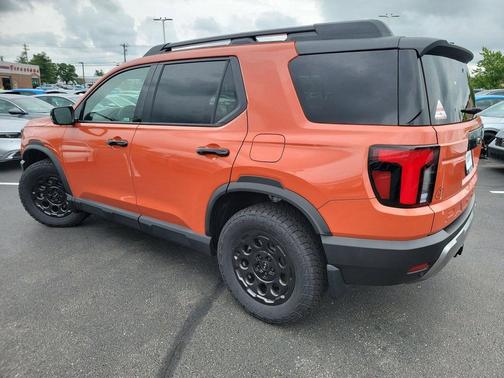 Sunset Orange 2026 Honda Passport AWD TrailSport Elite Blackout
