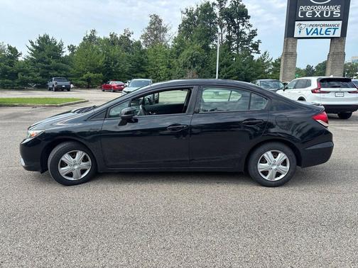 Crystal Black Pearl 2013 Honda Civic LX