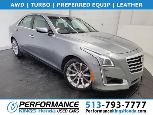 Satin Steel Metallic 2019 Cadillac CTS 2.0L Turbo Luxury
