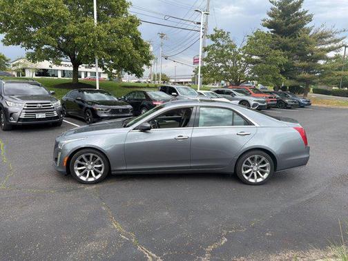 Satin Steel Metallic 2019 Cadillac CTS 2.0L Turbo Luxury