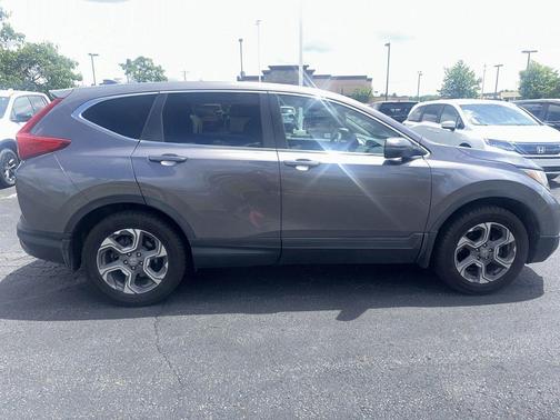 Gray 2018 Honda CR-V EX