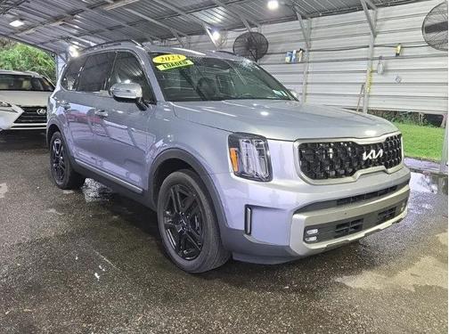 Everlasting Silver 2023 Kia Telluride SX X-Line