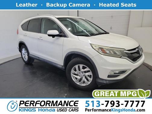 White Diamond Pearl 2016 Honda CR-V EX-L