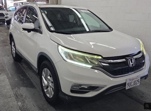 White Diamond Pearl 2016 Honda CR-V EX-L