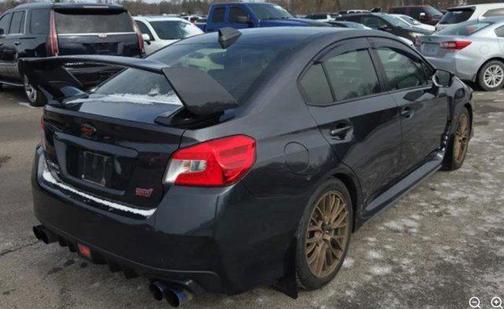 Dark Gray Metallic 2017 Subaru WRX STI Base