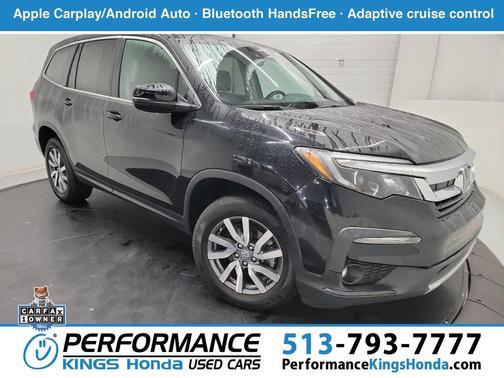 Crystal Black Pearl 2021 Honda Pilot AWD EX-L