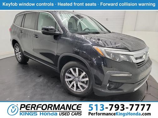 Crystal Black Pearl 2021 Honda Pilot AWD EX-L