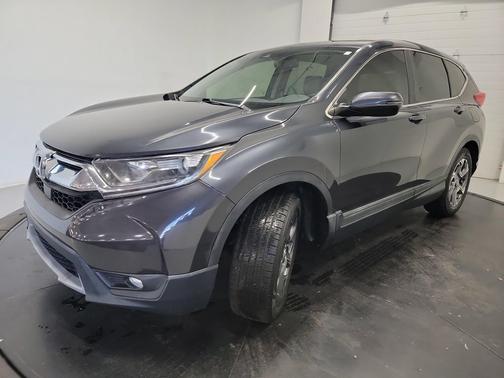 Gray 2017 Honda CR-V EX-L