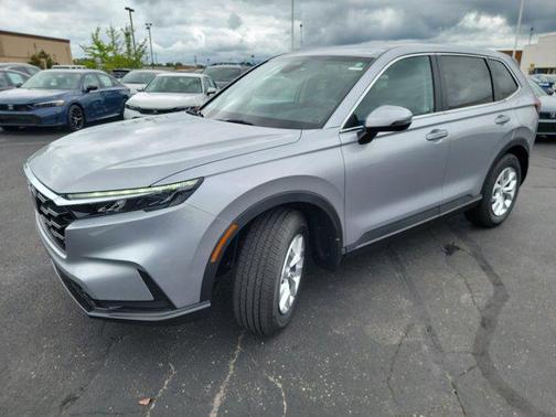Solar Silver Metallic 2026 Honda CR-V LX AWD