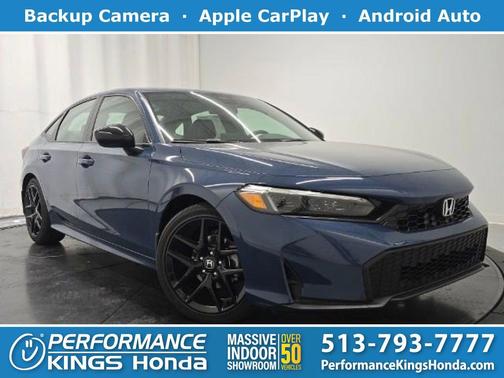 Blue Lagoon Pearl 2026 Honda Civic Sport
