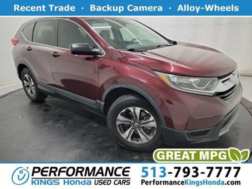 Maroon 2018 Honda CR-V LX