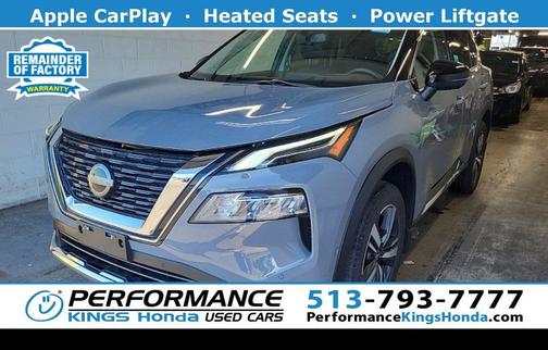 Boulder Gray Pearl 2022 Nissan Rogue Platinum