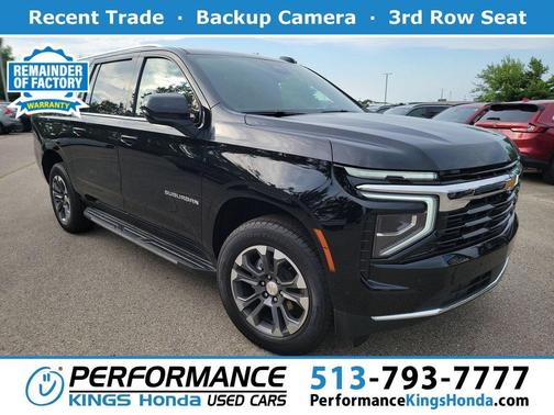 Black 2026 Chevrolet Suburban LS