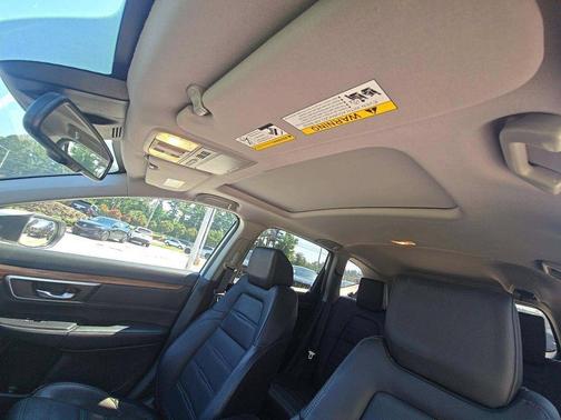 White Diamond Pearl 2018 Honda CR-V EX-L