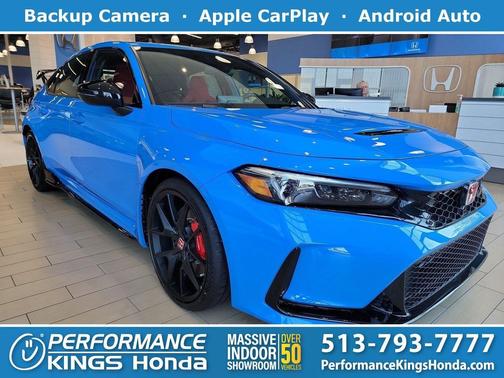 Boost Blue Pearl 2026 Honda Civic Type R Manual