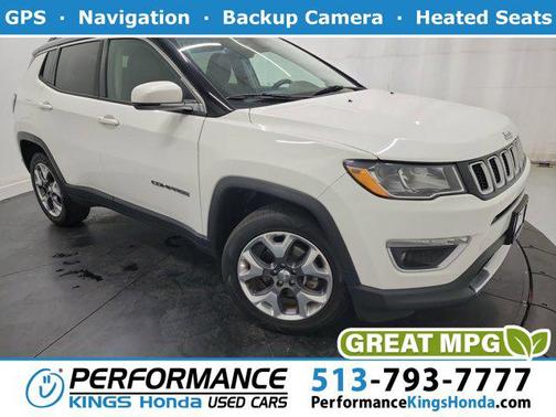 White Clearcoat 2018 Jeep Compass Limited