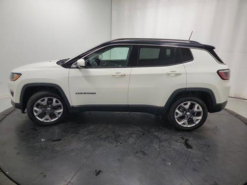 White Clearcoat 2018 Jeep Compass Limited