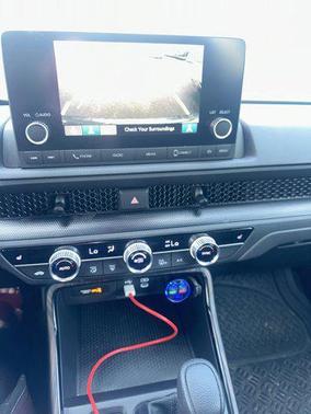 sparkle silver metallic 2023 Honda CR-V EX AWD