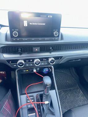 sparkle silver metallic 2023 Honda CR-V EX AWD