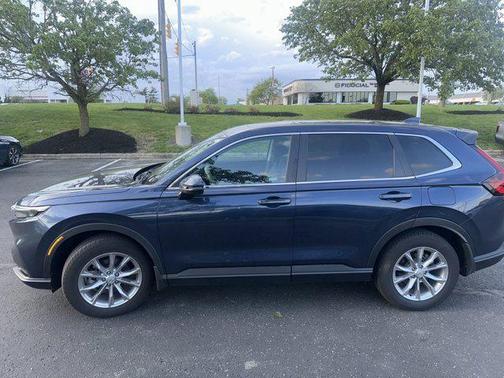 sparkle silver metallic 2023 Honda CR-V EX AWD