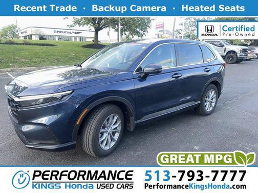 sparkle silver metallic 2023 Honda CR-V EX AWD