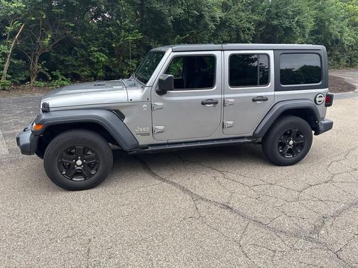 Billet Silver Metallic Clearcoat 2018 Jeep Wrangler Unlimited Sport