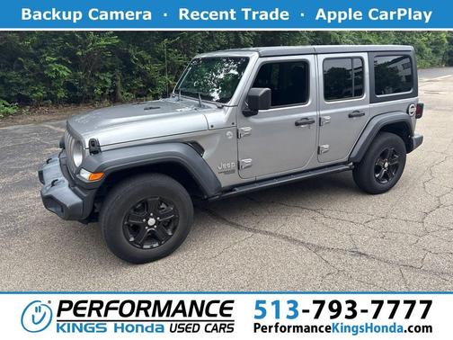 Billet Silver Metallic Clearcoat 2018 Jeep Wrangler Unlimited Sport