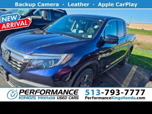 Obsidian Blue Pearl 2020 Honda Ridgeline RTL-E