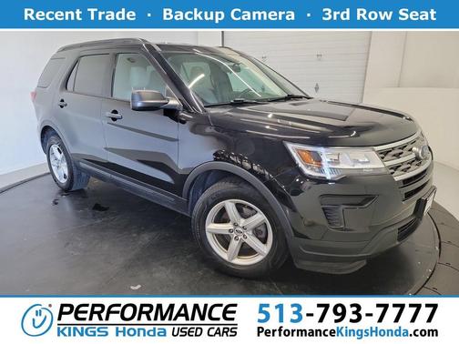 Agate Black Metallic 2019 Ford Explorer Base